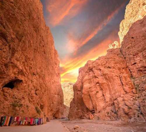 Sunrise-over-Todgha-Gorge